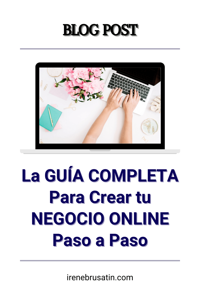 La Guía completa para crear tu negocio online paso a paso