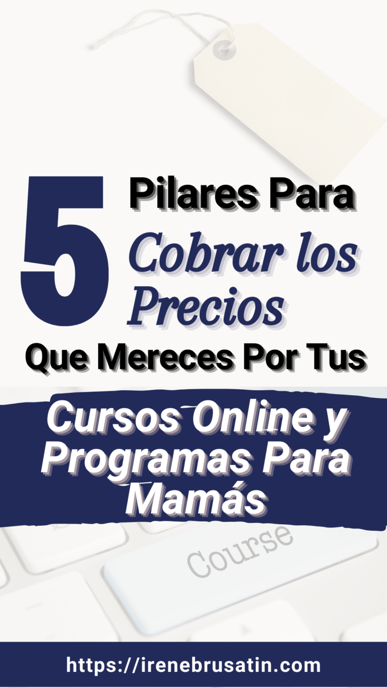 pilares para cobrar los precios que mereces