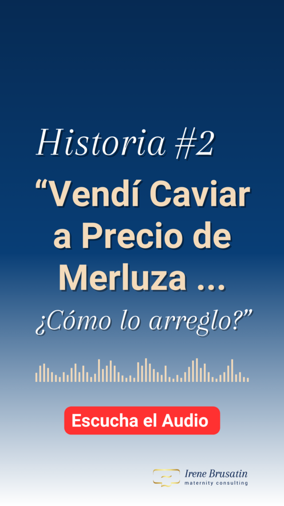 Irene Brusatin Maternity Consulting Historia 2 - Vender a precios bajos tus cursos online y programas de mentoría no es opción. ¿Cómo poner el precio justo a tu curso online?